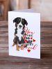 Bernese Mountain Dog Puppy #2 so Loved Greeting Cards Pack of 8 Blank Cards with Envelopes Whimsical A7 Size 5x7 Blank Note Cards