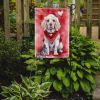 Clumber Spaniel My Valentine Garden Flag Mailbox Flag Decorative Yard Flag Banner Outside Patio Artwork Yard Flower Beds, Garden Size, Multicolor