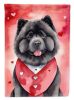 Chow Chow My Valentine Garden Flag Mailbox Flag Decorative Yard Flag Banner Outside Patio Artwork Yard Flower Beds, Garden Size, Multicolor