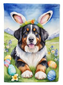 Bernese Mountain Dog Easter Egg Hunt Garden Flag Mailbox Flag Decorative Yard Flag Banner Outside Patio Artwork Yard Flower Beds, Garden Size (Default: Default)