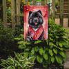 Chow Chow My Valentine Garden Flag Mailbox Flag Decorative Yard Flag Banner Outside Patio Artwork Yard Flower Beds, Garden Size, Multicolor